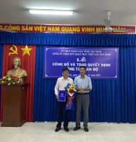 Bổ nhiệm chức vụ Phó Giám đốc Công ty TNHH MTV Khai thác Thủy lợi Tây Ninh đối với ông Lê Phước Hoàng