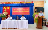 Đảng ủy Công ty TNHH MTV Khai thác thủy lợi Tây Ninh tổ chức Hội nghị sơ kết công tác Đảng 6 tháng đầu năm 2026